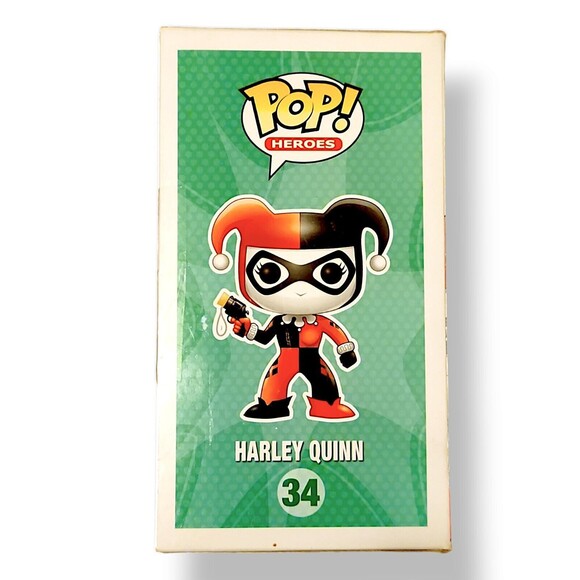 Funko POP! Heroes: DC Comics - Harley Quinn #34 PX Preview (Glow in the Dark) - Picture 4 of 7